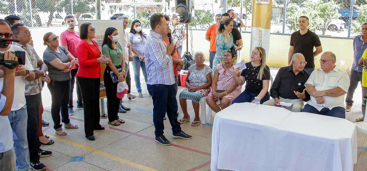 Discursos durante a solenidade