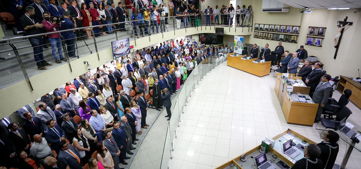Diversas autoridades participaram da solenidade