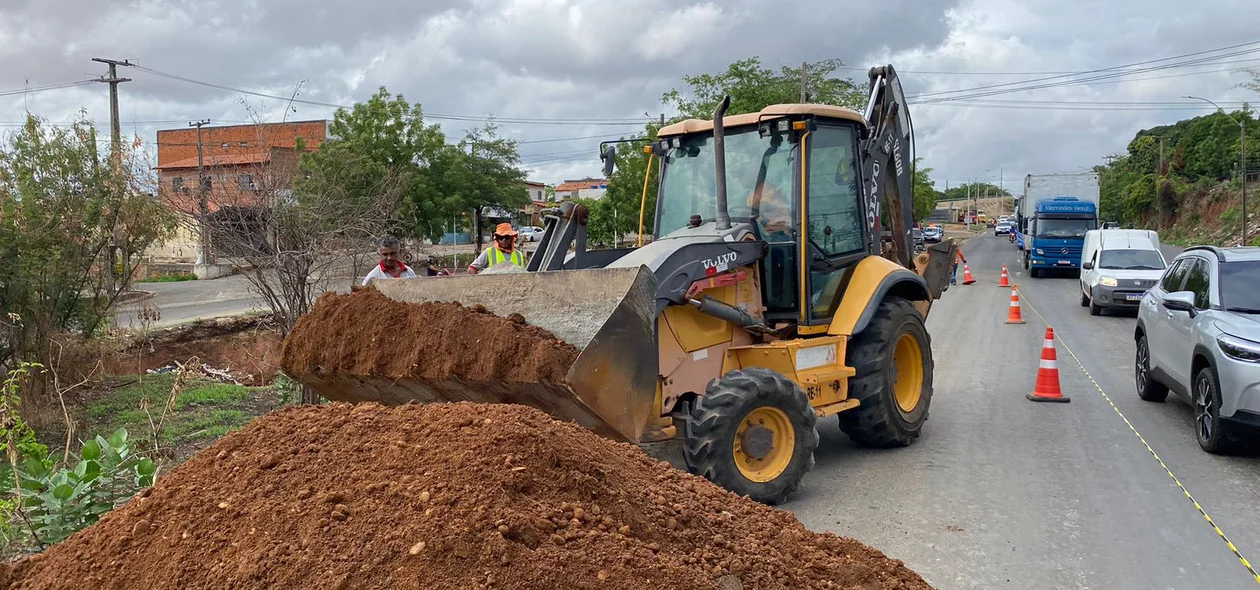 DNIT iniciou obras após reportagem do GP1