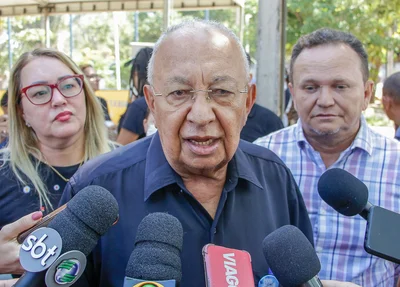 Dr. Pessoa durante a solenidade
