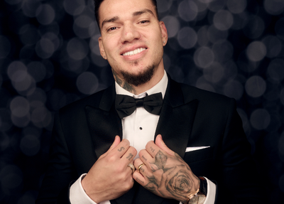 Ederson durante premiação do Fifa The Best
