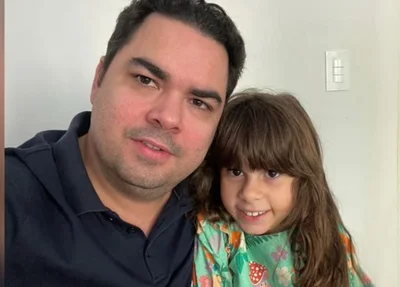 Eduardo Bona e a filha