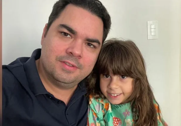 Eduardo Bona e a filha