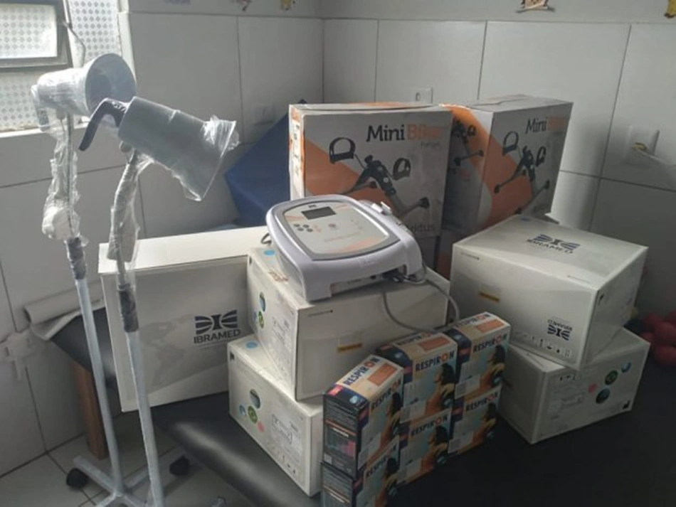 Equipamentos novos