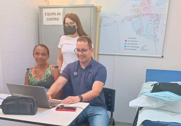 Equipe médica de Fronteiras realiza primeira consulta pelo Telenordeste