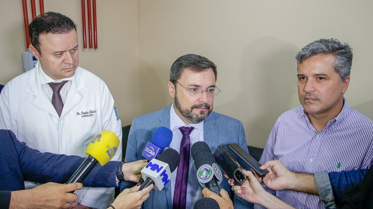 Fábio Novo, Dr. Paulo Márcio e Dr. Vinícius
