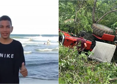 Fabrício da Silva Almeida, adolescente de 14 anos