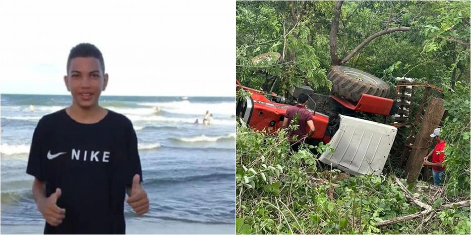 Fabrício da Silva Almeida, adolescente de 14 anos