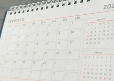 Fevereiro de 2024 terá 29 dias