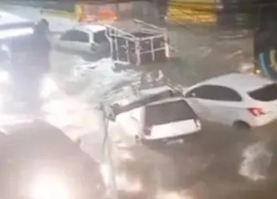 Fortes chuvas na Bahia