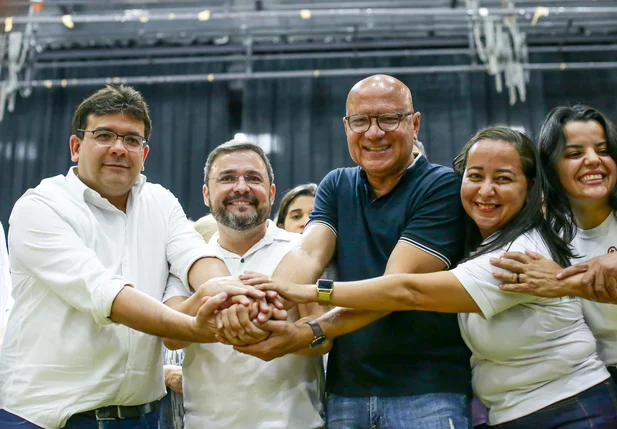 Franzé Silva com Fábio Novo e Rafael Fonteles