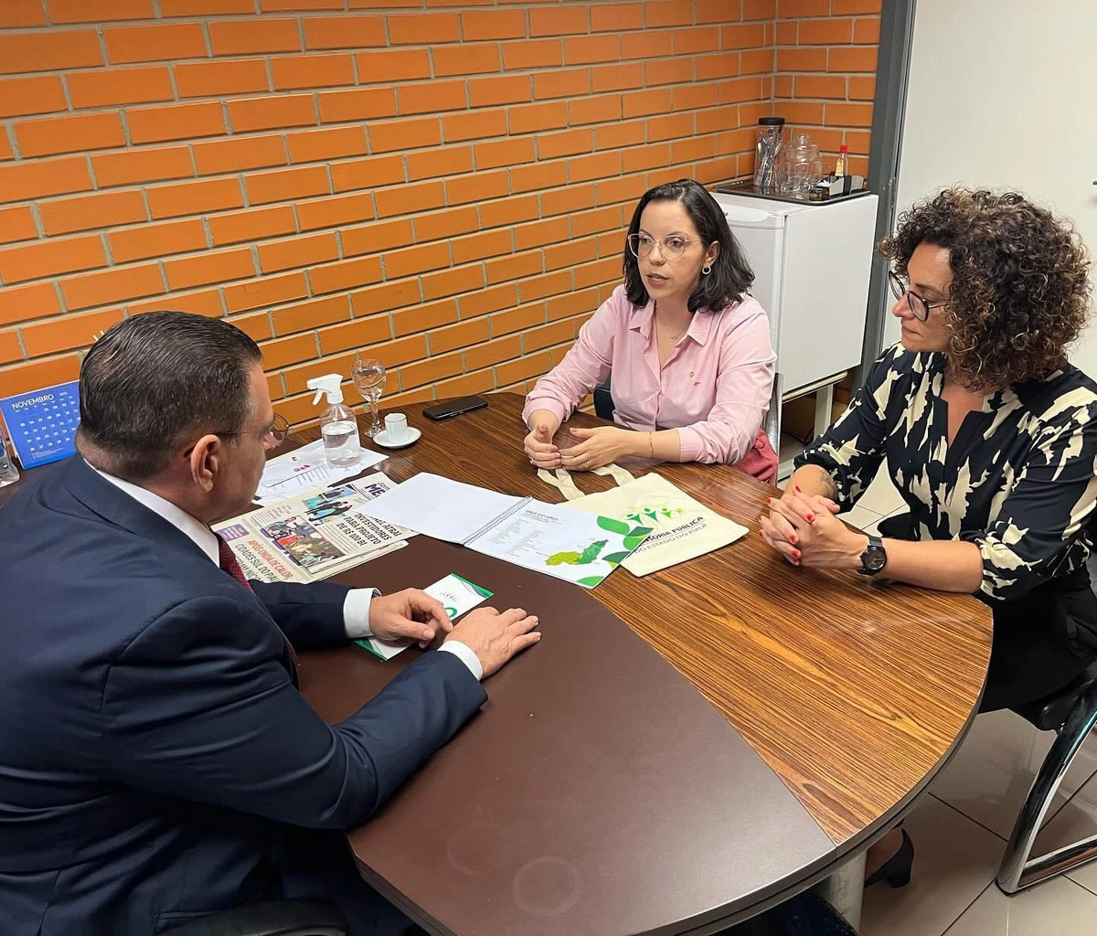 Gessivaldo Isaias com defensores públicos do Piauí