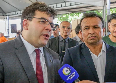 Governador Rafael Fonteles e Secretário Fábio Abreu