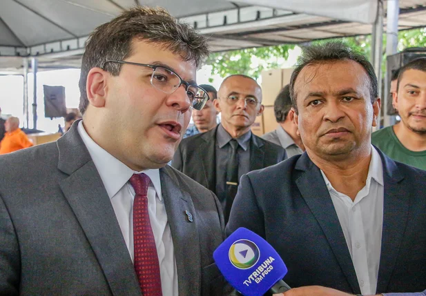 Governador Rafael Fonteles e Secretário Fábio Abreu