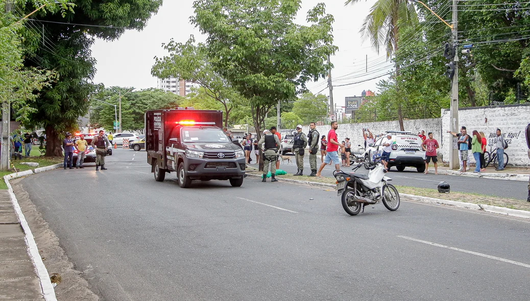 Grave acidente na Avenida Dom Severino