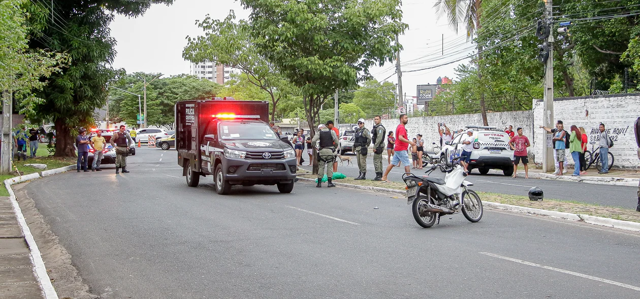 Grave acidente na Avenida Dom Severino