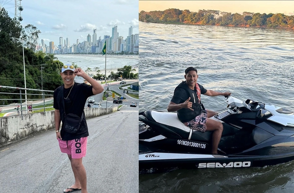 Itallo Bruno divulgava a sua vida luxuosa por meio do Instagram