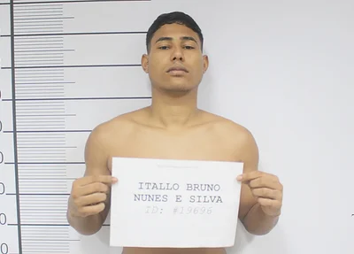 Itallo Bruno, preso no dia 11 de janeiro pela Polícia Civil na Operação Jogo Sujo