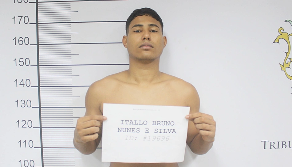 Itallo Bruno, preso no dia 11 de janeiro pela Polícia Civil na Operação Jogo Sujo