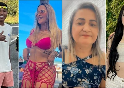 Itallo Bruno, Samia Camila, Lucilene Nunes e Letícia