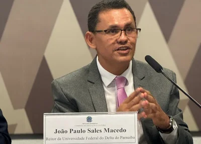João Paulo Sales Macedo, nomeado reitor da Universidade Federal do Delta do Parnaíba (UFDPar)