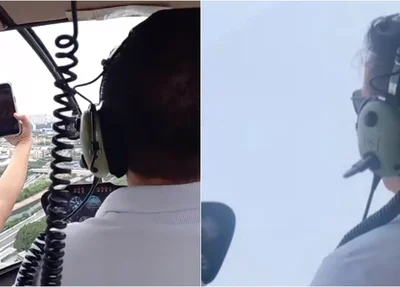 Jovem gravou vídeo de neblina antes de helicóptero sumir em São Paulo