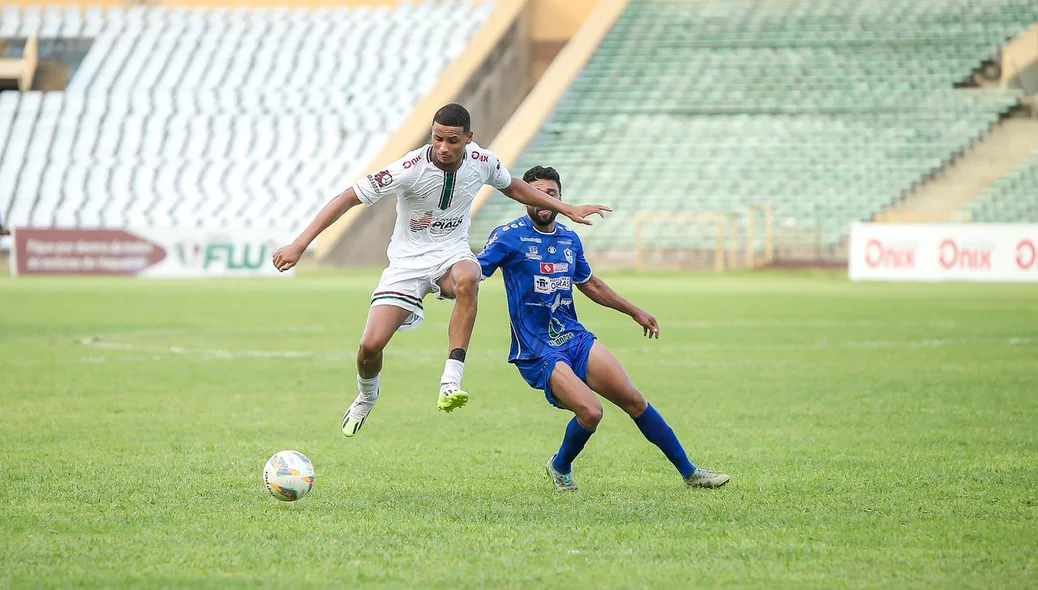 Lance do jogo em Teresina