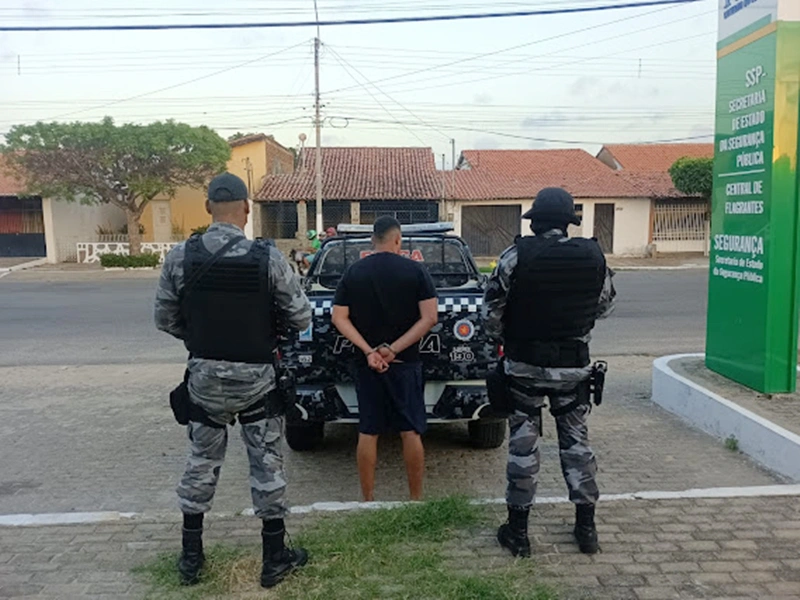 Líder de facção preso em Luís Correia