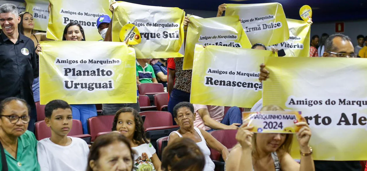 Lideranças que apoiam Marquinho Maia para 2024