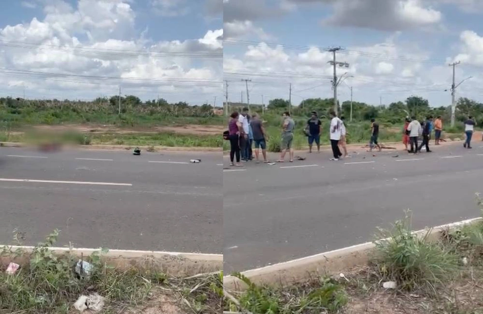 Local onde o acidente aconteceu