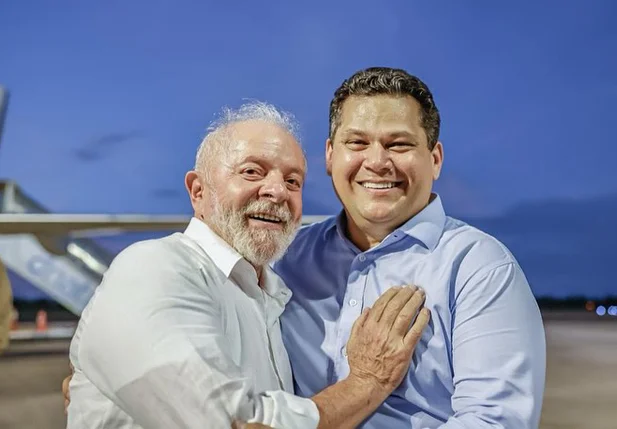 Lula e Davi Alcolumbre