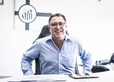 Marcelo Teixeira, presidente do Santos FC
