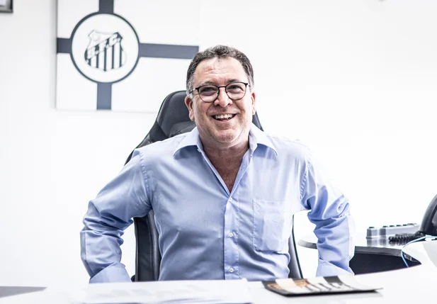 Marcelo Teixeira, presidente do Santos FC