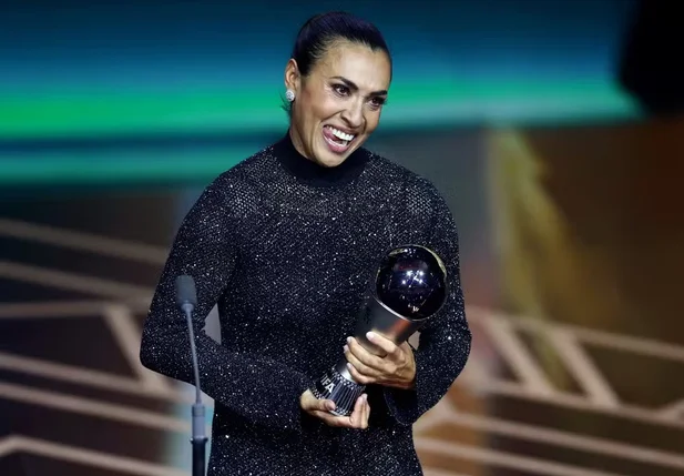 Marta é homenageada no Fifa The Best