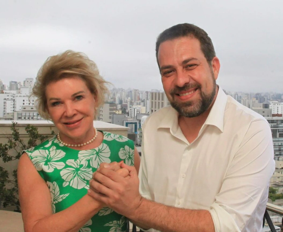 Marta Suplicy e Guilherme Boulos
