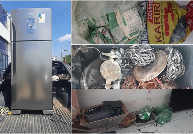 Material recuperado em posse do dono do bar preso pela Polícia Civil do  Maranhão
