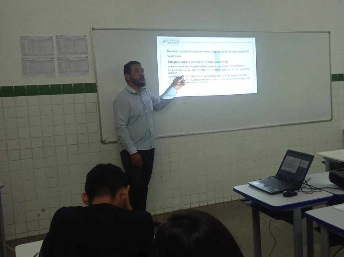 Momento da capacitação