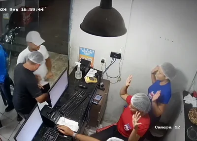 Momento do assalto no Monte Castelo