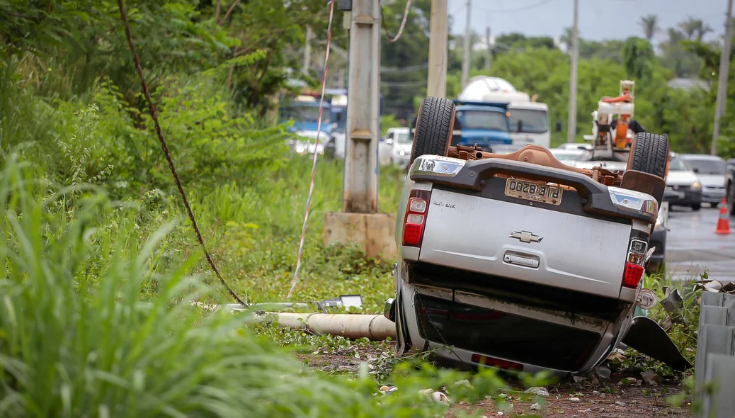 O acidente ocorreu na BR 343
