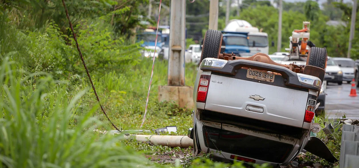 O acidente ocorreu na BR 343