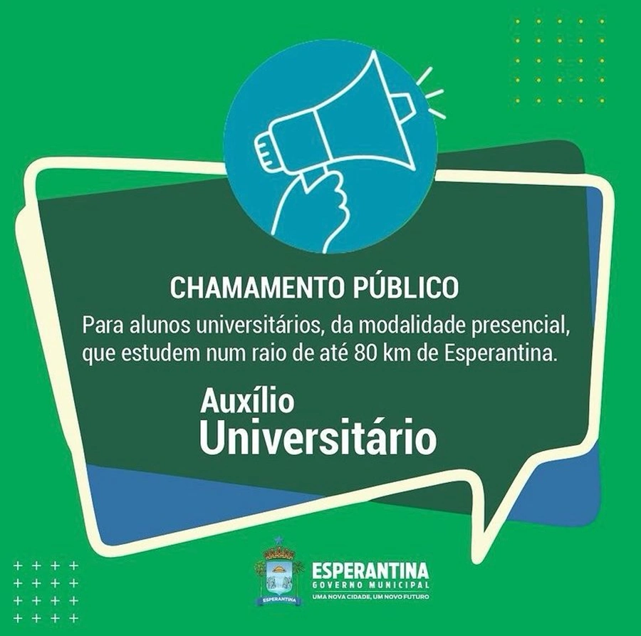 O edital contempla até 70 vagas para inscrição
