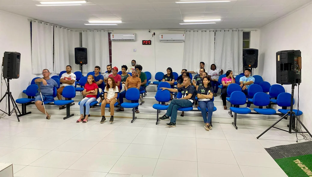 O evento contou com a presença do Secretário Municipal de Cultura, Richardson Melo