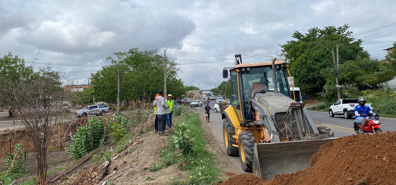 Obra do DNIT na Ponte Tancredo Neves