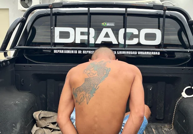 Operação DRACO 90 prende acusado de homicídios em Teresina