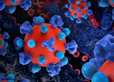 Partículas de HIV