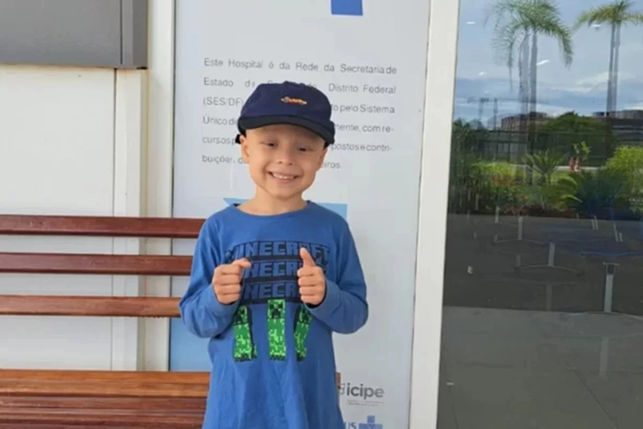 Pedro Pereira, de 5 anos, é filho do indigenista Bruno Pereira, assassinado em 2022 na Amazônia