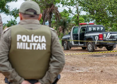 Polícia Militar foi a primeira a chegar no local de crime