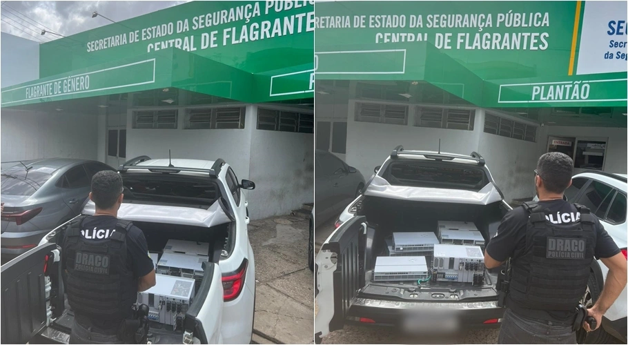 Polícia prende acusado de receptação de aparelhos da Vivo