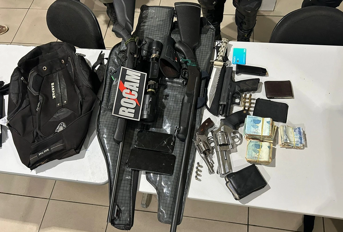 Policiais apreenderam R$ 12 mil roubados de escritório de contabilidade