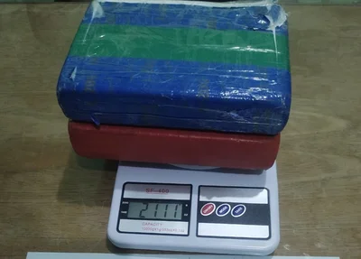 Policiais do 22º BPM apreenderam os pacotes